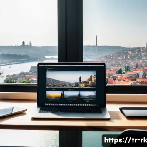 Home 27 자바스크립트 성능 향상을 위한 스크립트 병렬 처리 - A modern web developer workspace with multiple screens displaying JavaScript code and performance mo...